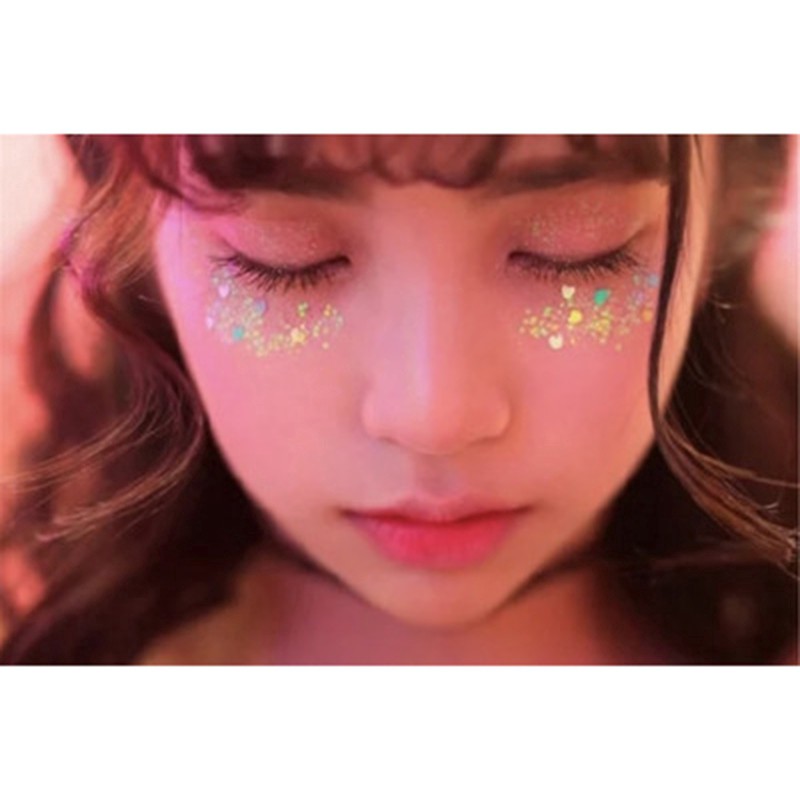 

CUTIE STORE 1 Kotak Glitter Sequin Bulat Gaya Korea untuk Nail Art