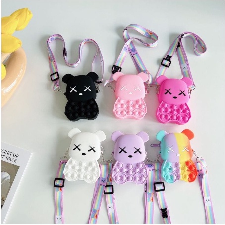 TAS POP IT ANAK JELLY / TAS POP IT SELEMPANG ANAK /  TAS POP IT ANAK TERMURAH - PO-35