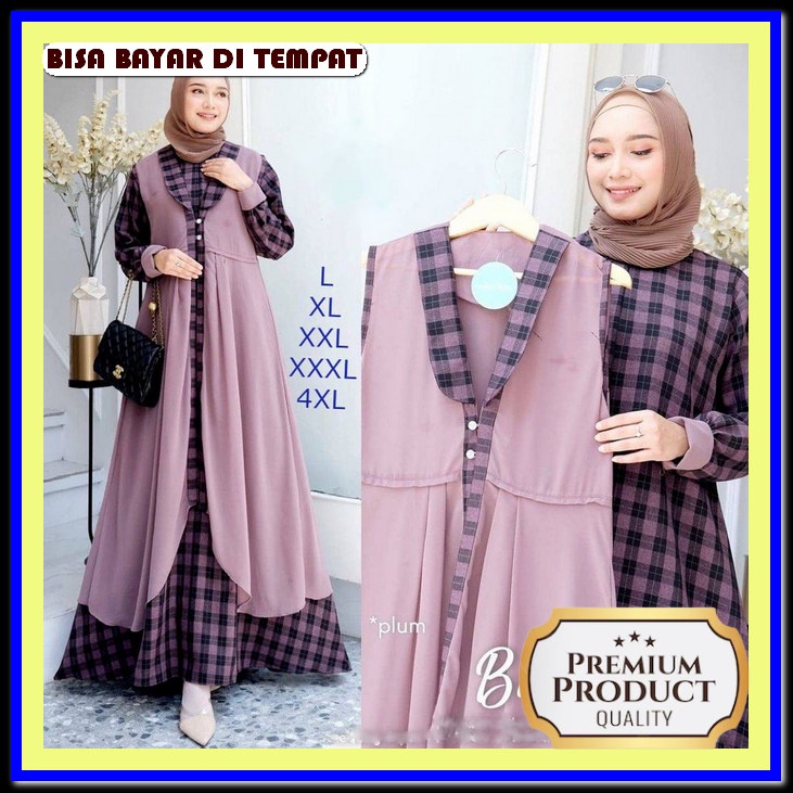 bsju gamis terbaru baju bju gamis kekinian wanita muslim bju games casual gsmis polos games murah