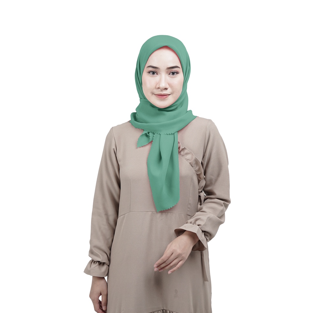 Hijab Segiempat Laser cut-Tosca