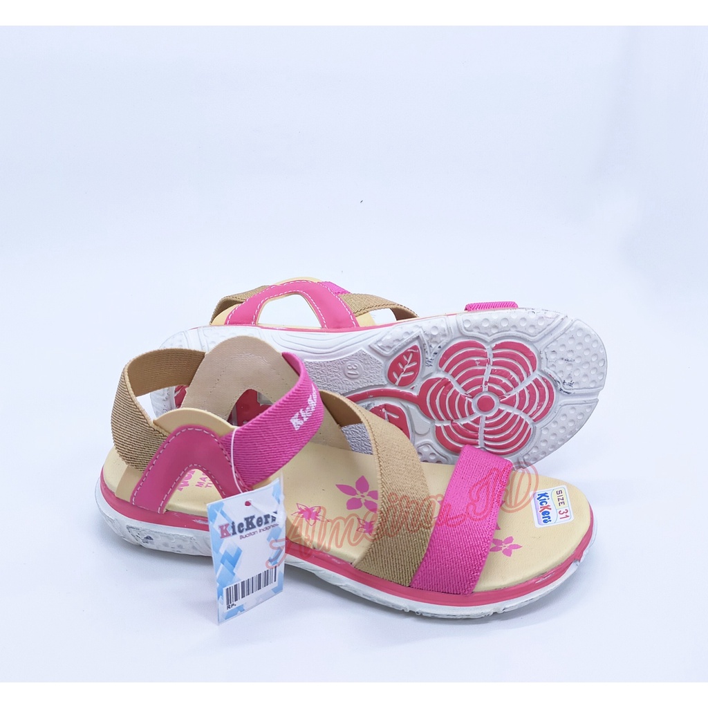 Sandal Anak Perempuan Elastis Kickers Terbaru