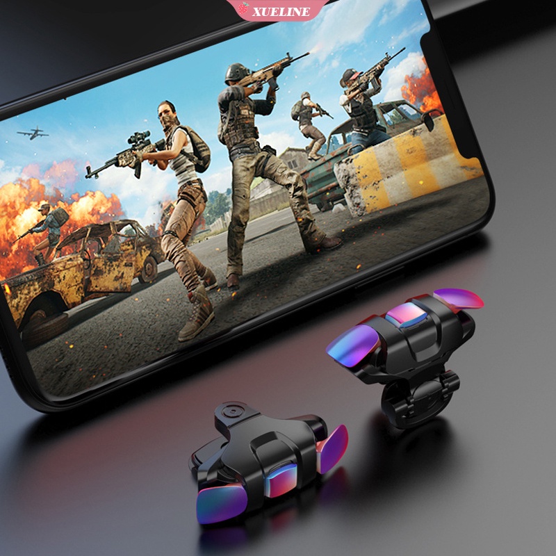 Gamepad Joystick Tombol Trigger Tembak Untuk Controller Permainan Ponsel Iphone Android PUBG