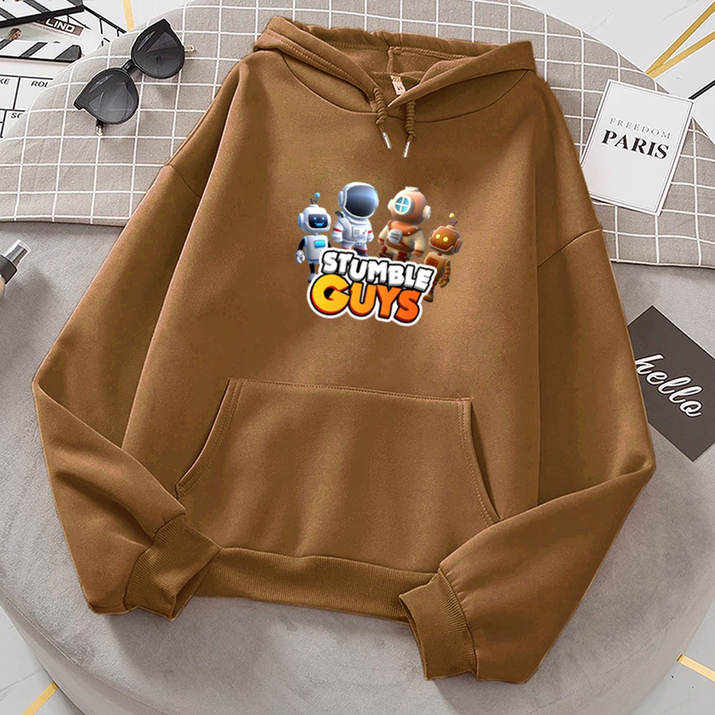 Sweater hoodie anak laki laki STUMBLE GUYS suwiter anak cewek cowok game