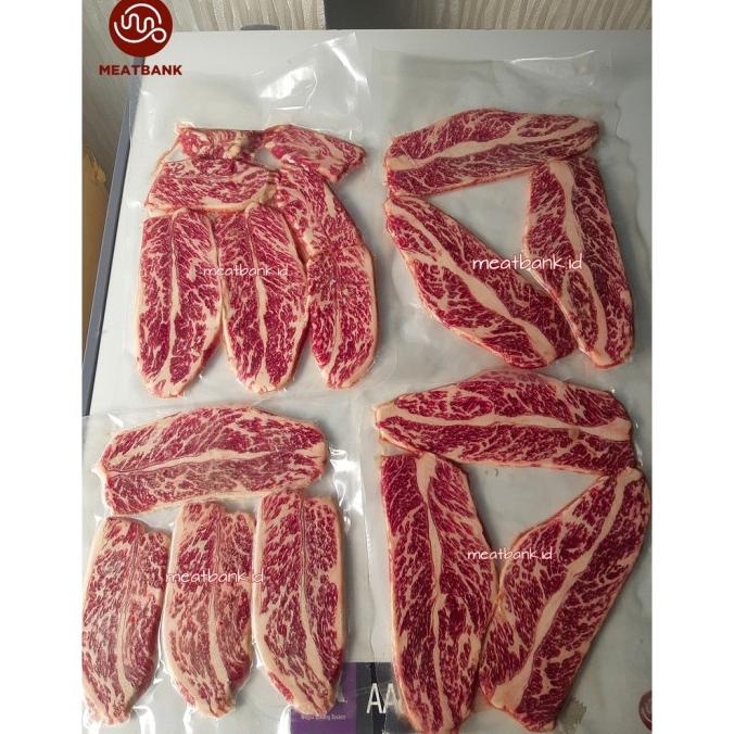 

Bbq Sapi Karubi Boneless Short Prime Prime Daging Galbi Korean Wagyu U Storetaufik_