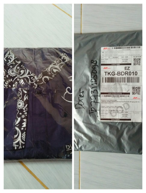 Kemeja Batik Pria Lengan Panjang Size M L Xl Xxl Xxxl Bswart Batik Hrb026 Kenongo Hem Panjang Padi