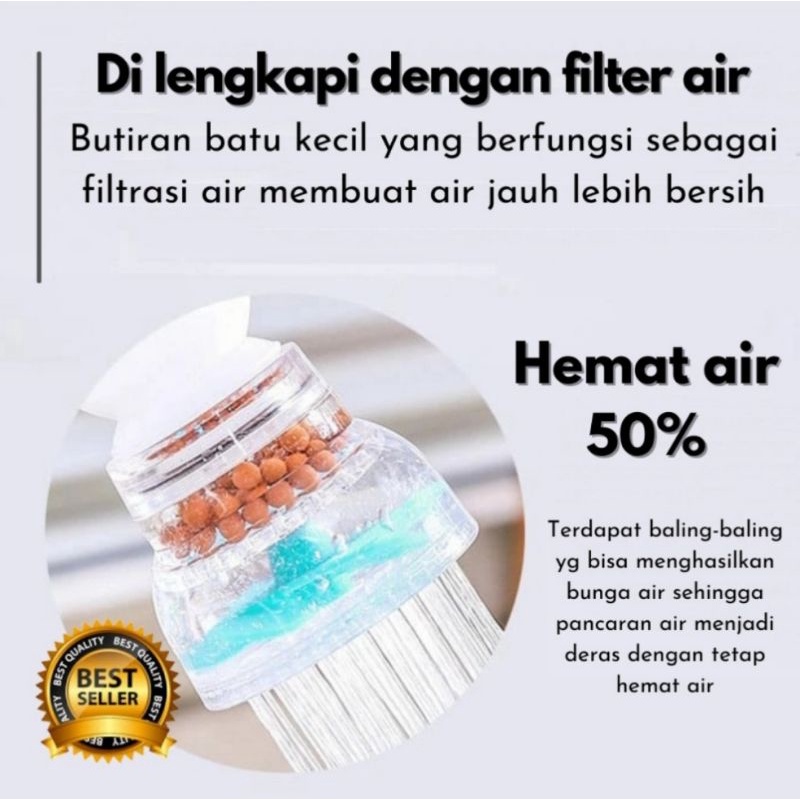 FILTER AIR FLEXIBEL - KIPAS KRAN - SARINGAN FILTER