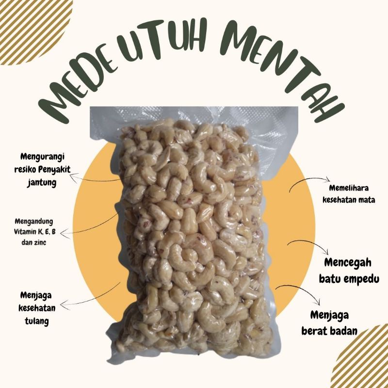 

MEDE MENTAH UTUH 500 Gram