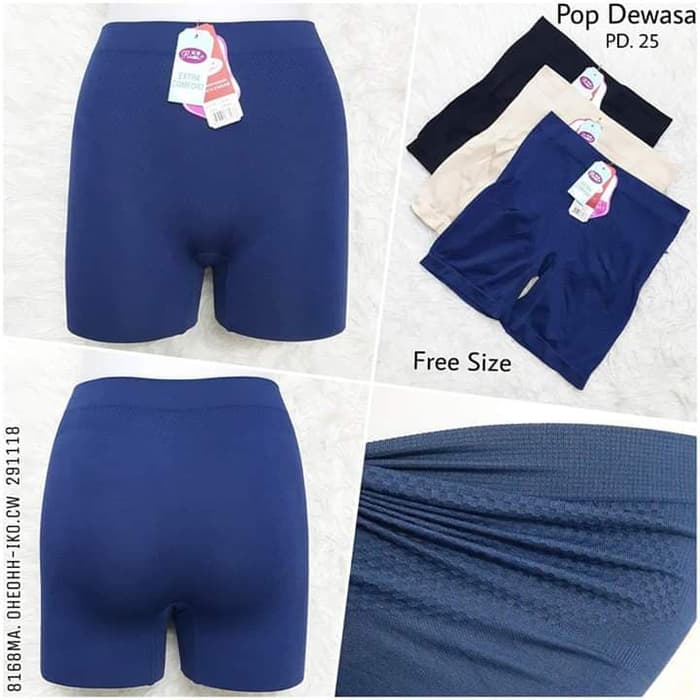 1Lusin 12pcs Celana Dalam Sekaligus Celana Pendek Wanita Jumbo Premium Celana Short Cewek Jumbo Celana Dalam Wanita 2in1 Rajut Strech Jumbo Cd Short Cewek Premium