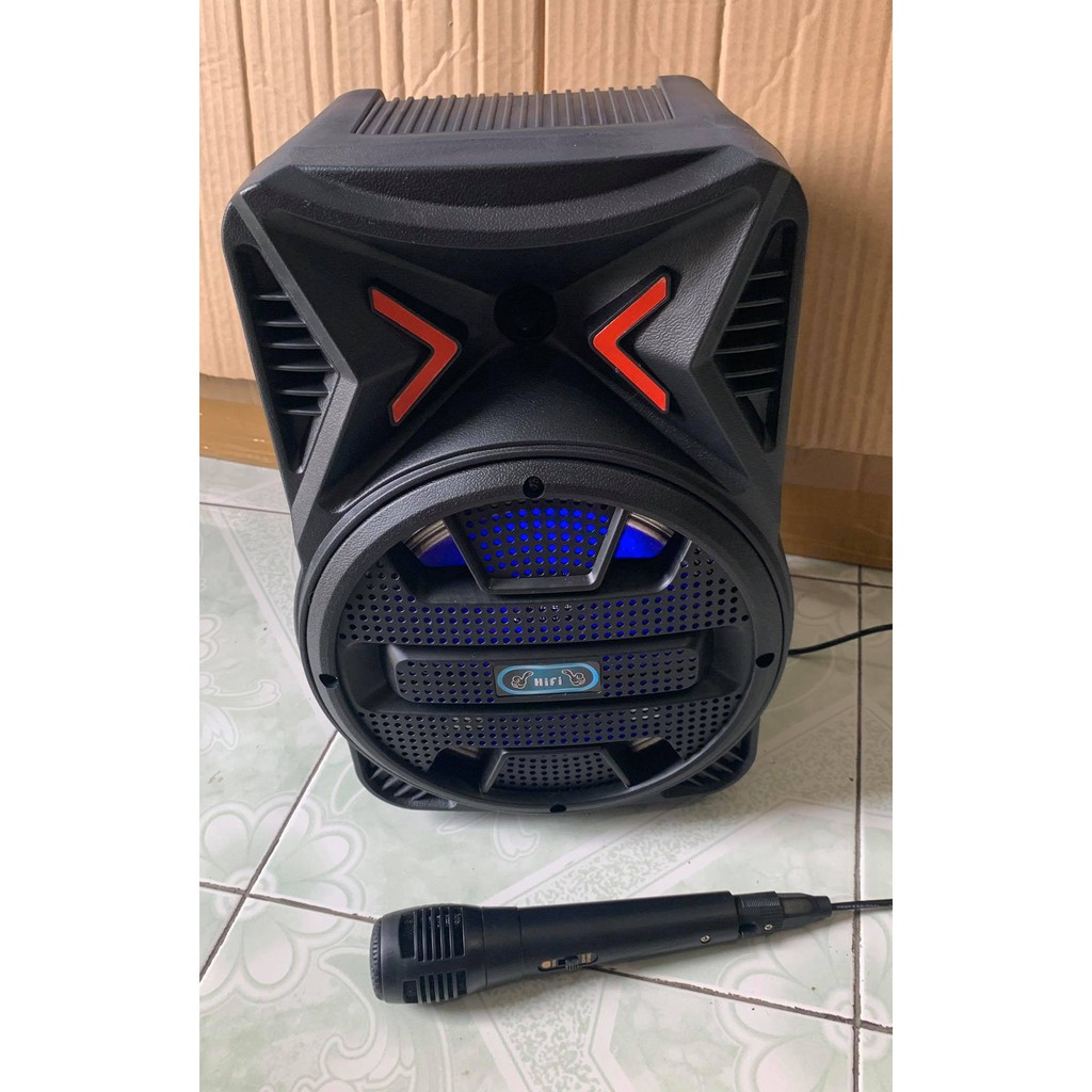 Speaker Karaoke Portable BONUS MIC / Ampli Meeting FREE MIC