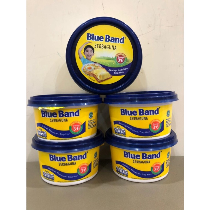 

butter-mentega- blue band margarine serbaguna tube 250gr -mentega-butter.