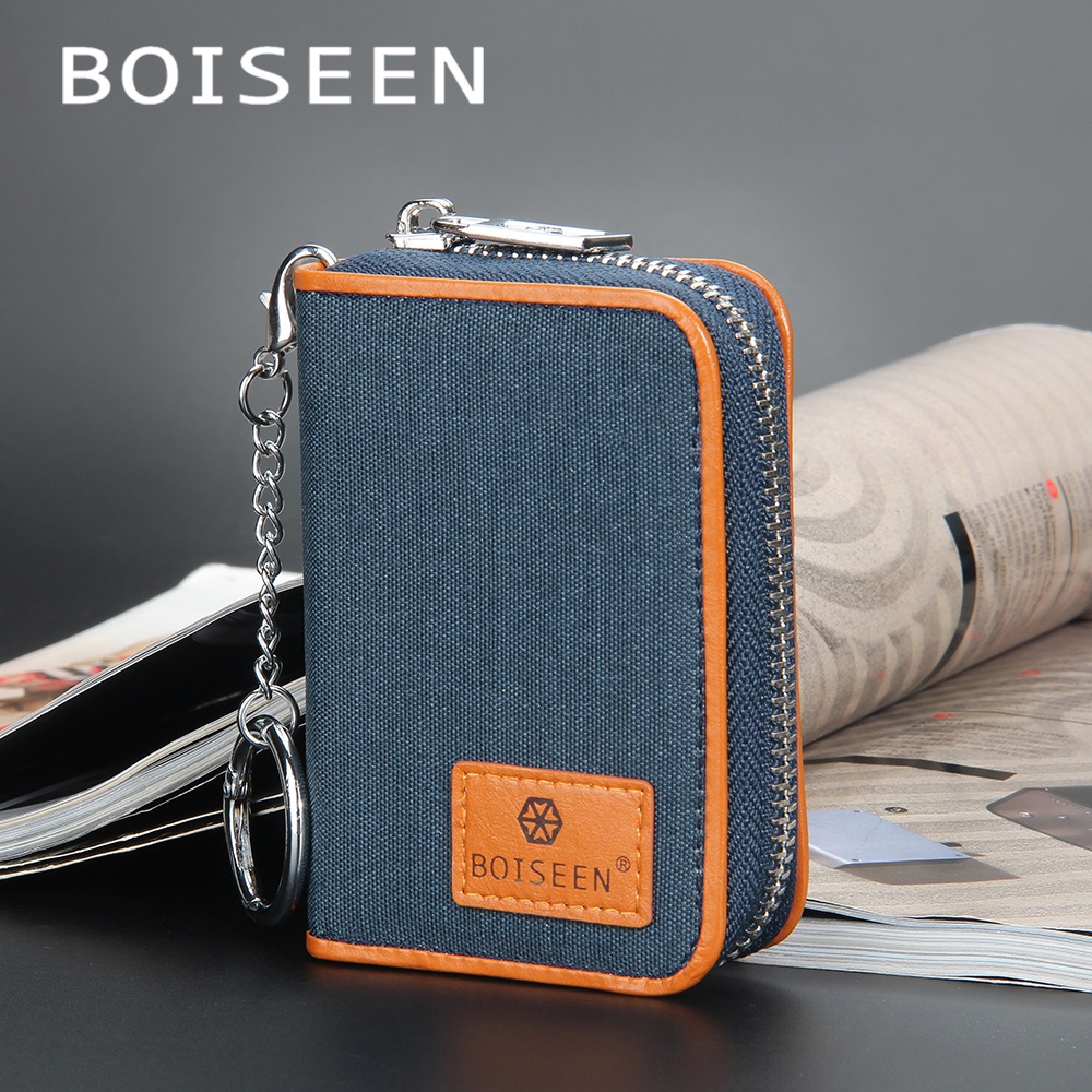 BOISEEN D6101 Dompet Kartu Pria Wanita Bahan Kulit PU Leather Premium WATCHKITE WKOS