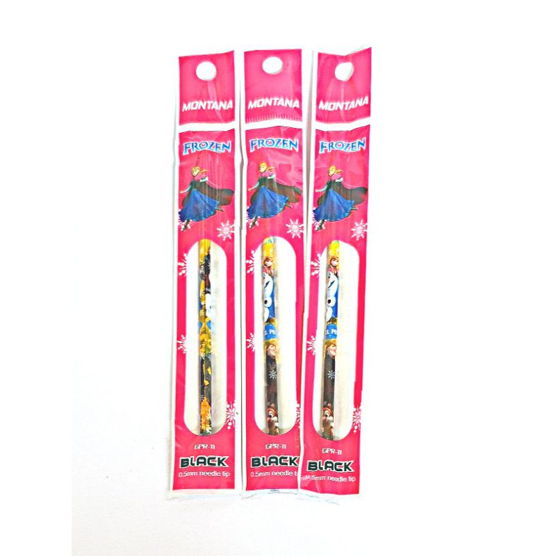 Isi Pulpen/Refill Gel Pen Gambar Fancy Lucu (1 Pcs)