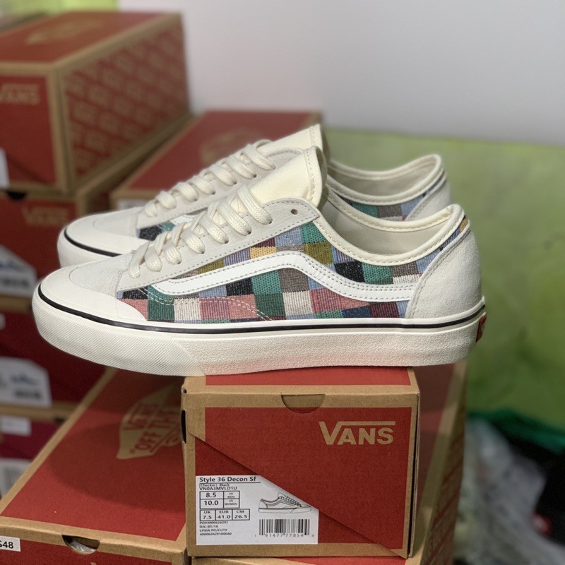 Vans Old Skool Style 36 Decon Sf Woven Checkerboard