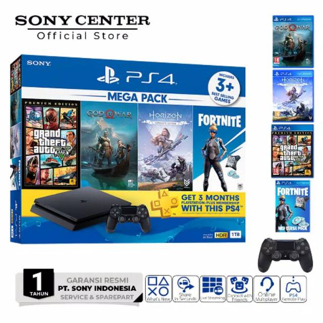 PLAYSTATION 4 MEGA PACK / PlayStation4 / PS4 MegaPack / PS4MegaPack