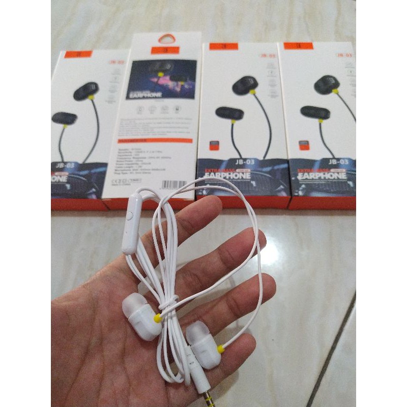 Handsfree Earphone JB-03 Superbass plus mic