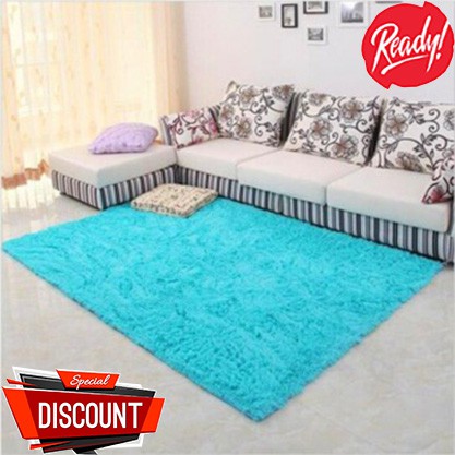 KARPET BULU 200x150x5cm NON SLIP TERMURAH TERBAIK