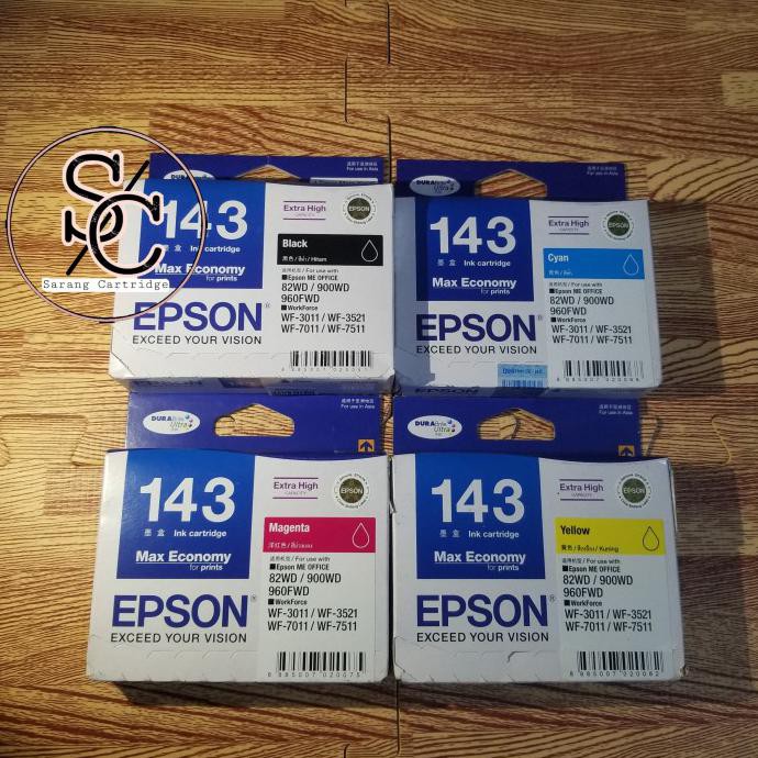 

Tinta Epson 143 Paketan