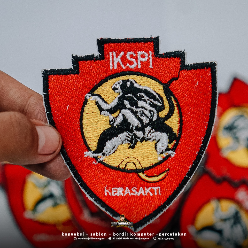 Bed ikspi kera sakti bordir / bed iks bordir