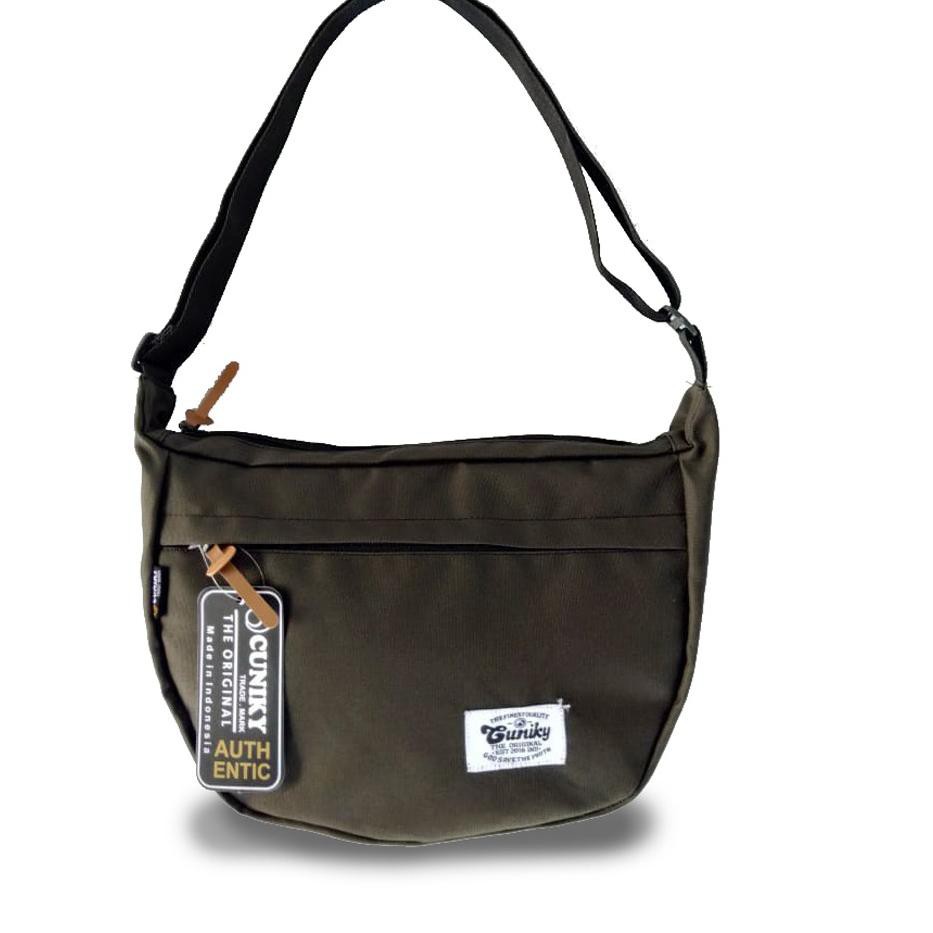 8IQ [ Best Seller ] Cuniky Tas Pria Selempang Sling Bag S9 Terlaris