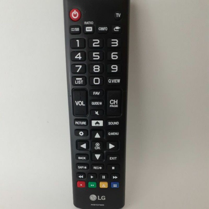 REMOT TV LG LCD LED AKB SERIES ORIGINAL ASLI