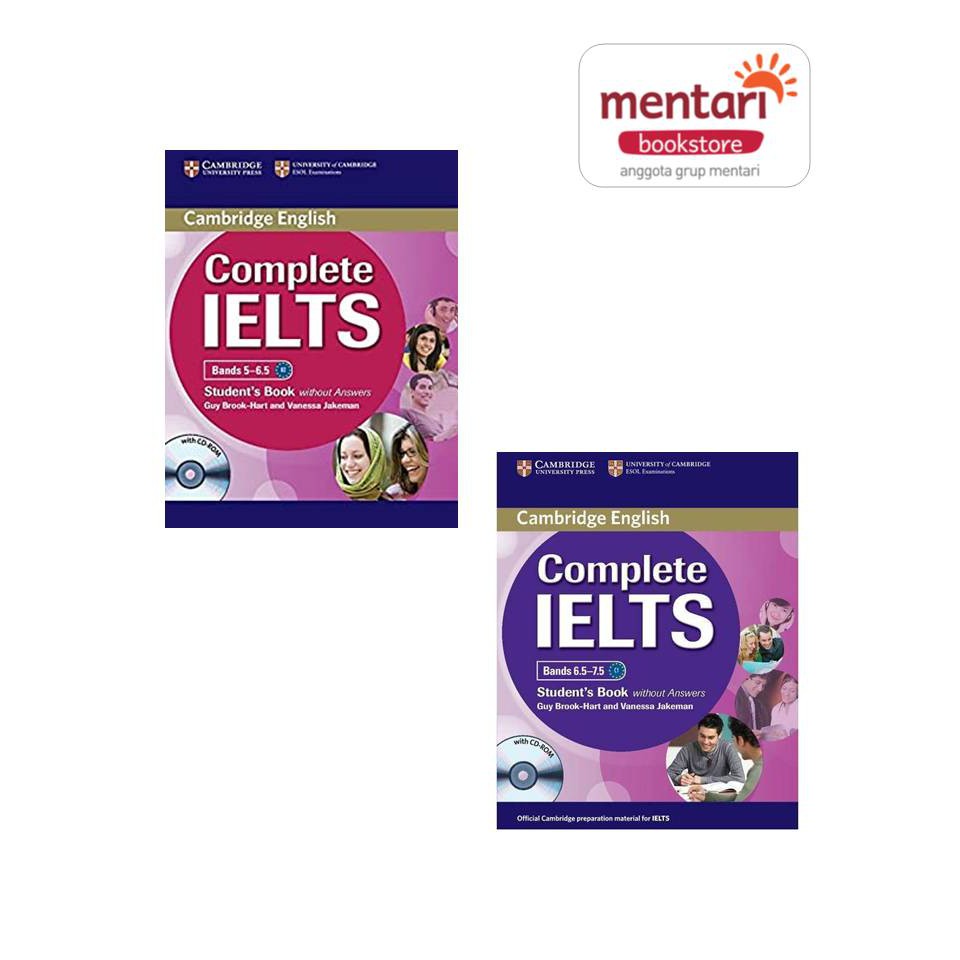 Mentari Bookstore | Complete IELTS Student Book without answer | Cambridge English