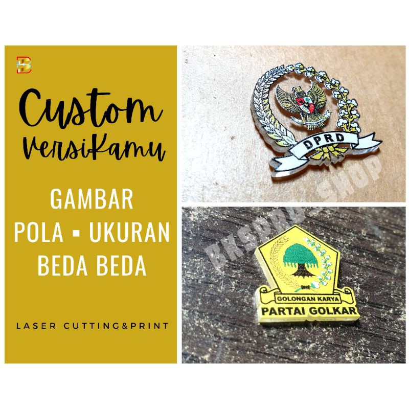 

Ganci Akrilik VersiKamu Jumlah per 10pc,Ukuran & Gambar beda-beda Bebas Desainsemaunya Berkualitas