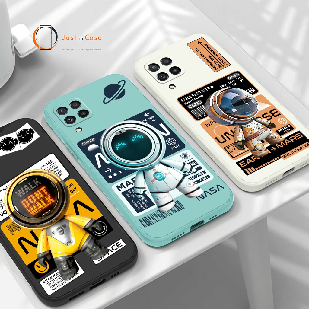 Softcase Macaron Astronaut NASA TPU (UV11) Samsung A32 45 5G A13 A23 A33 A53 A73 A52 A52S A72 A22 4G A22 5G A12 M12 A02S A03S A03 CORE A71 A51 A10 M10 A11 M11 A20 A30 A30S A50 A50S A21S A20S Lucu
