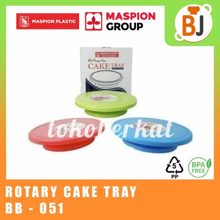 

KUE-PENGHIAS-ALAT- MASPION ROTARY CAKE TRAY / ALAS TATAKAN KUE / MEJA PUTAR PENGHIAS KUE -ALAT-
