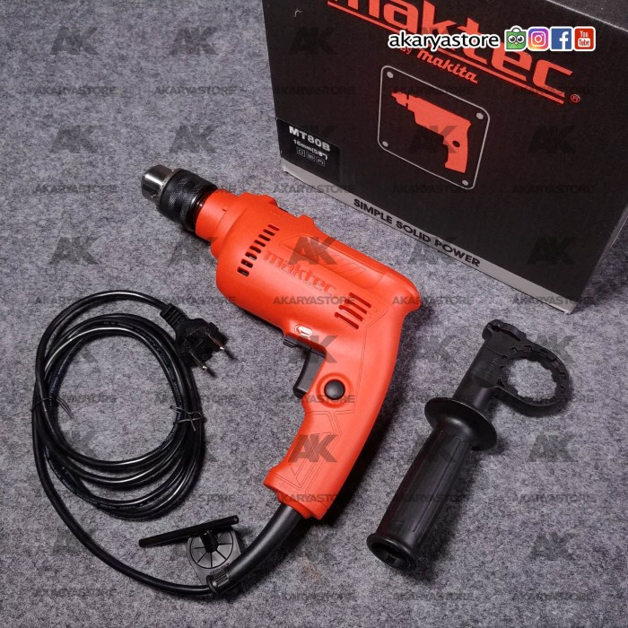 Maktec MT80B Bor Listrik Bor Tembok Bor Beton 13mm (5/8")