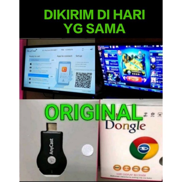 Anycas dongle anycast original 100% ezmira official anycast
