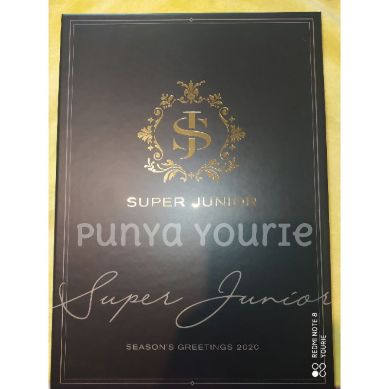 [BOOKED] Box Season Greeting 2019 Super Junior