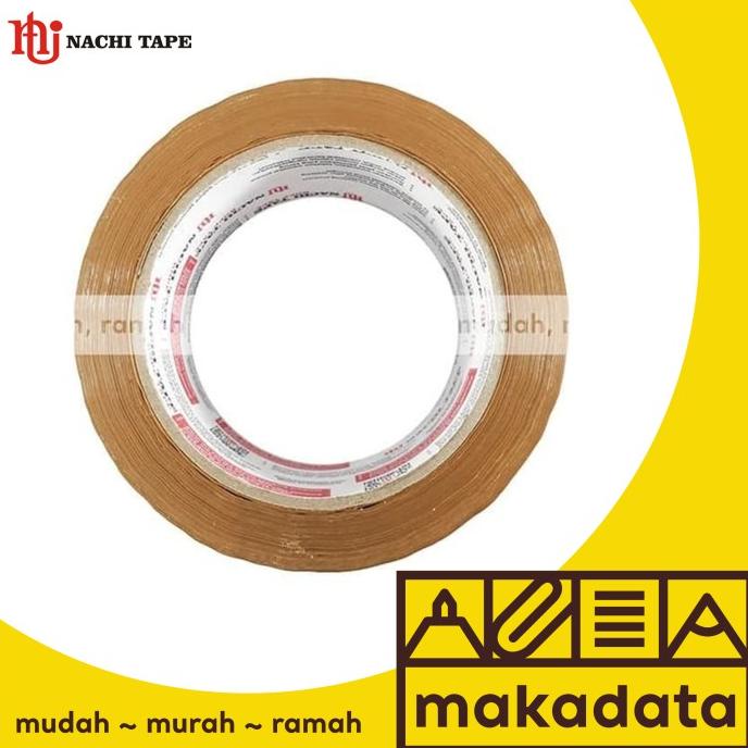 

!!!!!!] OPP TAPE | PLAKBAN | LAKBAN NACHI COKLAT 2x100 yard