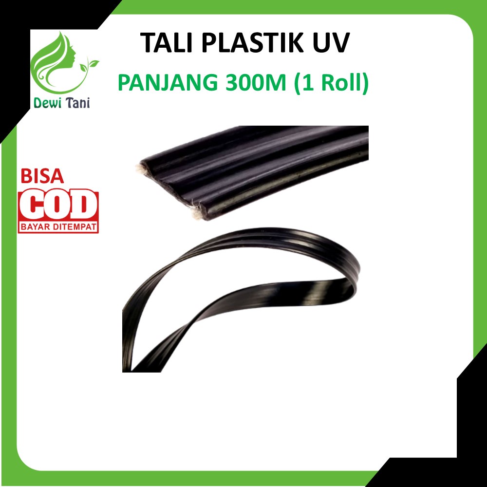 Tali Penahan Plastik UV Pengaman, penjepit Plastik UV Panjang 300 Meter ( 1 Roll )