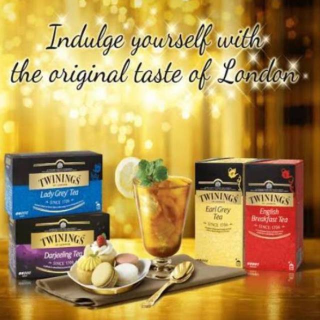 TWININGS OF LONDON TEA IN A TEA BAG PART 1/2