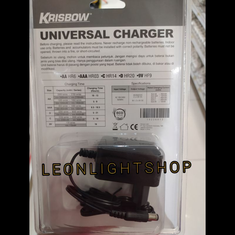 KRISBOW SET BATERAI RECHARGEABLE+CHARGER BATERAI UNIVERSAL  AA/AAA ISI 4 PCS/ACE BATERAI CHARGER