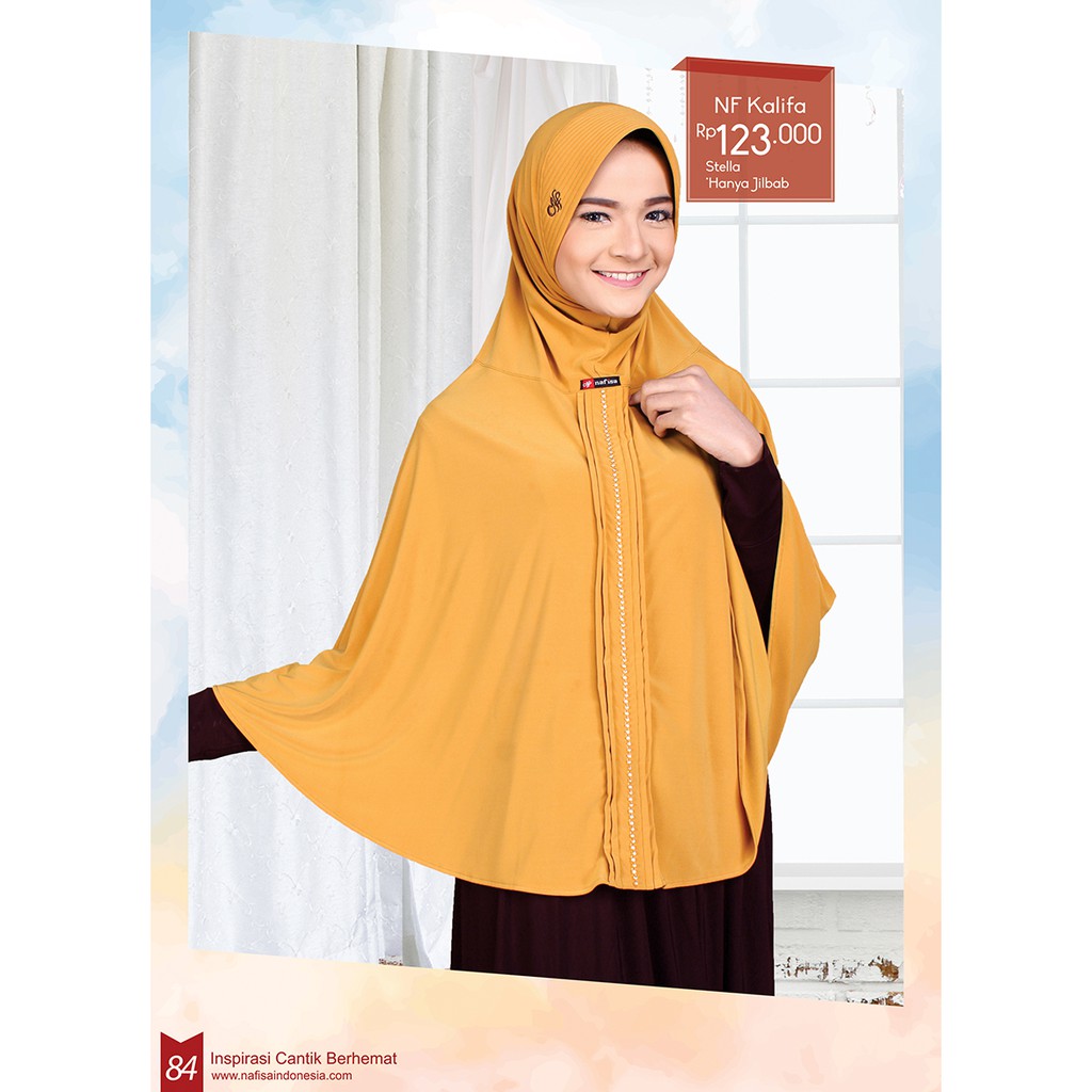 Fashion Muslim Wanita Hijab nf kalifa nafisa khimar jilbab