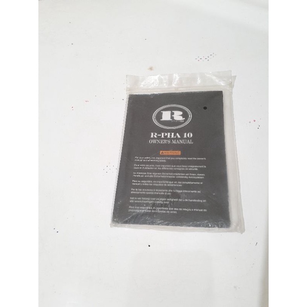 manual book original helm HJC rpha 10