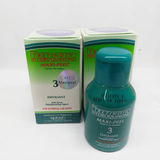 MAXI-PEEL // TRETINION HIDROQUINONE // ANTI-ACNE