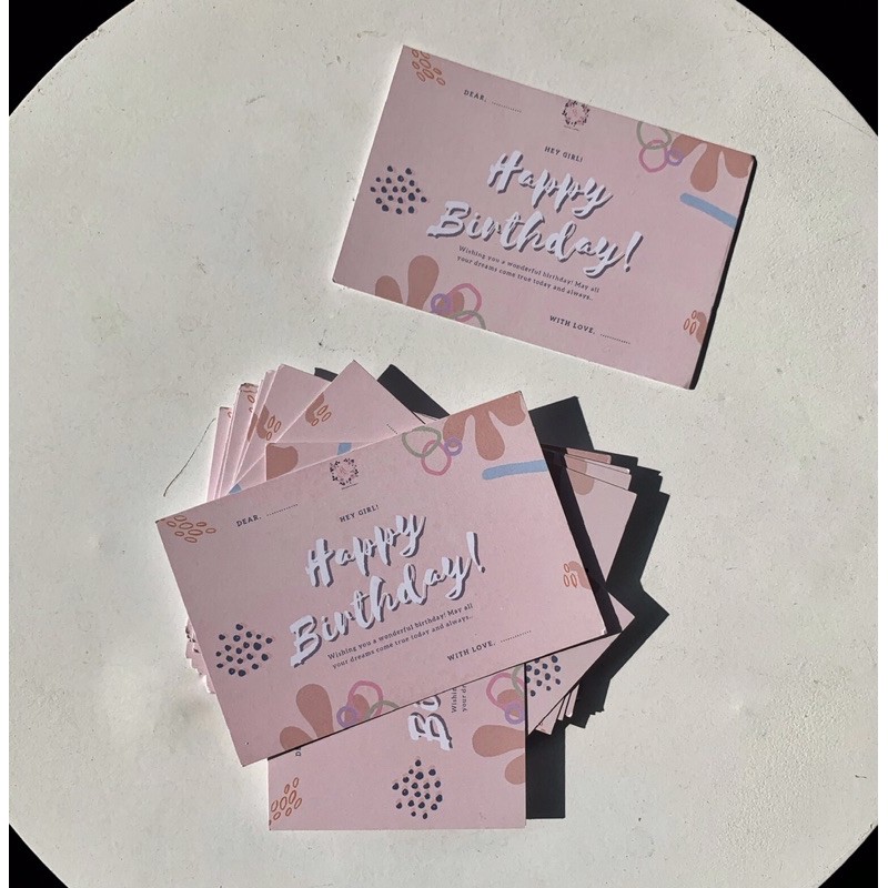 Gift Card Tambahan Packaging