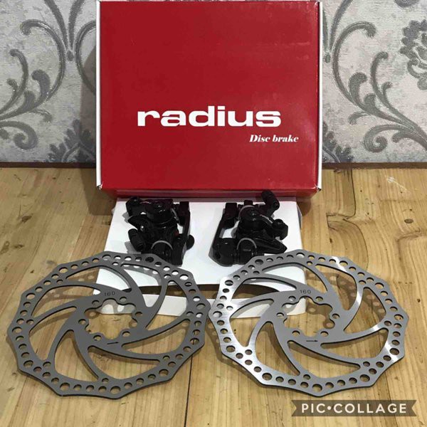radius cx7 mechanical disc brakes