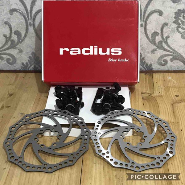 radius cx7 mechanical disc brakes