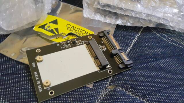 Msata to sata converter N hdd caddy slim [cuci gudang, jual murah]