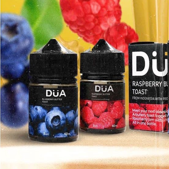 LIQUID DUA BUTTER TOAST 60ML SERIES DUA BUTTER TOAST LIQUID FREEBASE