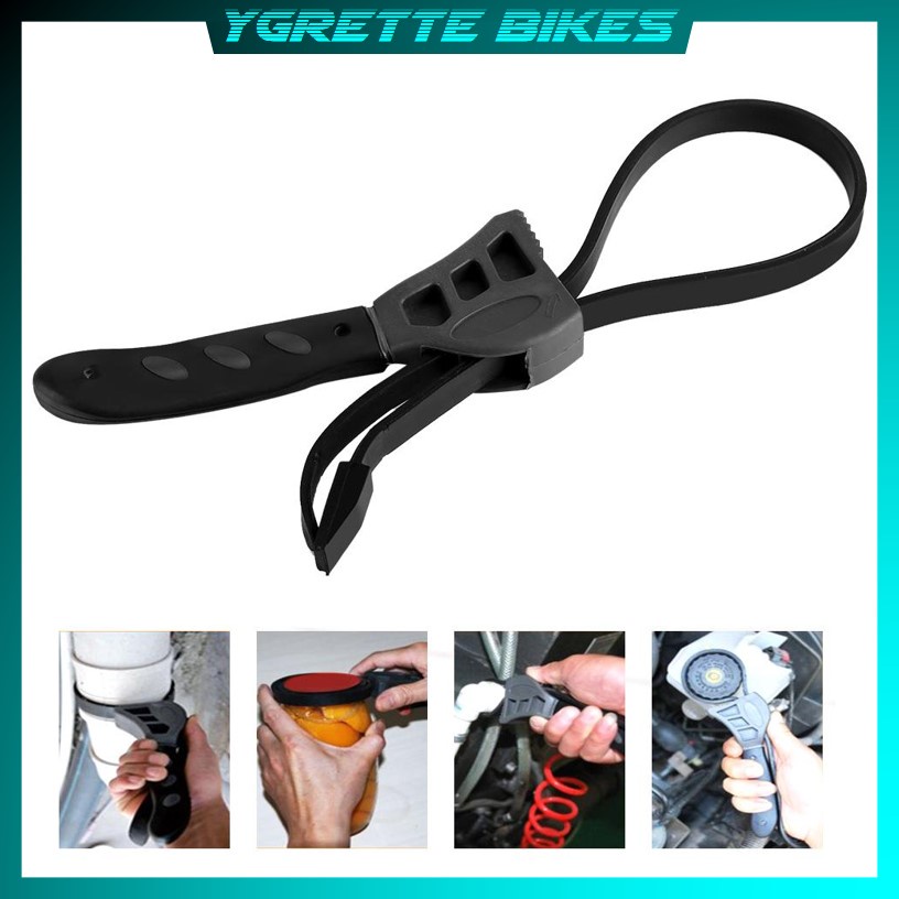 YGRETTE - KUNCI HEADSET HEATUBE RUBBER SPANNER WRENCH KUNCI PAS INGGRIS MODEL KARET RUBBER MULTIFUNGSI Universal Rubber Spanner 500mm