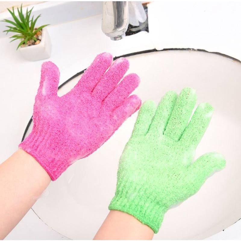 Spons Sarung Tangan Mandi / Body Scrubber Exfoliating / Bath Glove / Sponge