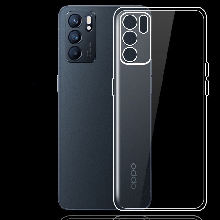 SOFTCASE CLEAR HD PREMIUM OPPO RENO 6 4G - FA