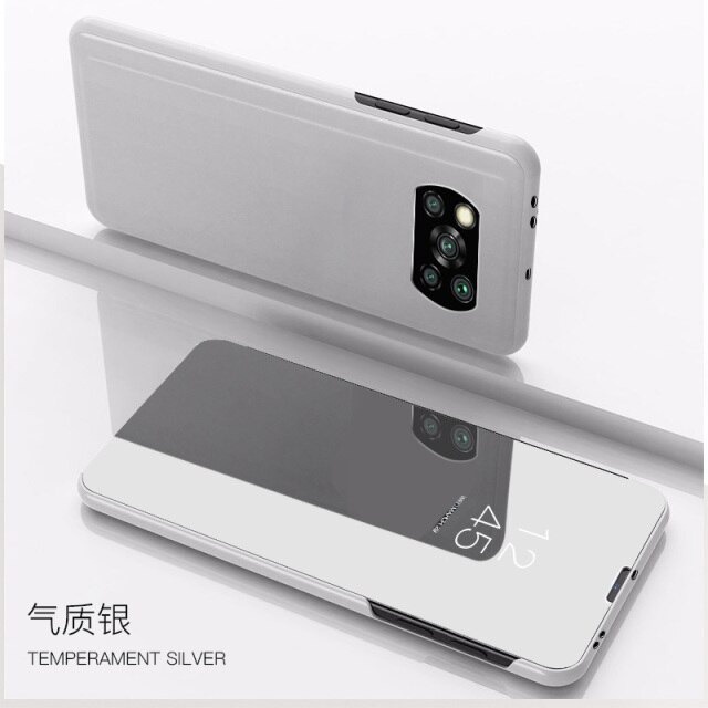 Redmi POCO X3 NFC FLIP CASE CLEAR VIEW STANDING COVER