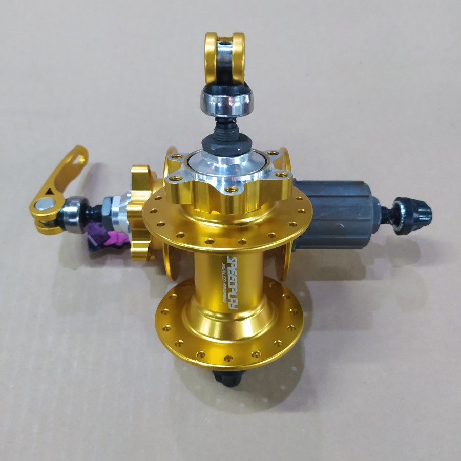 Hub Freehub Speedplay 32Hole Gold