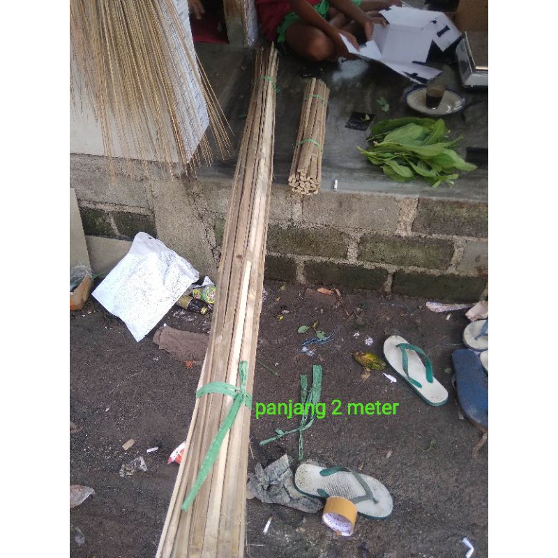 BATANG BILAH BAMBU PANJANG 2 METER