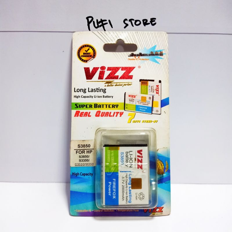 BATERAI VIZZ SAMSUNG CORBY S3850 / 3550 /M350 /GT s3853